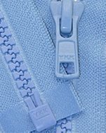 22\ Vislon Zipper ~ YKK #5 Molded Plastic ~ Separating 820 Atom Red 1 Zipper// Pack